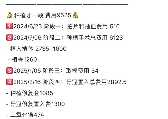 广州深圳诺贝尔种植牙门诊费用全解析:花多少钱值不值