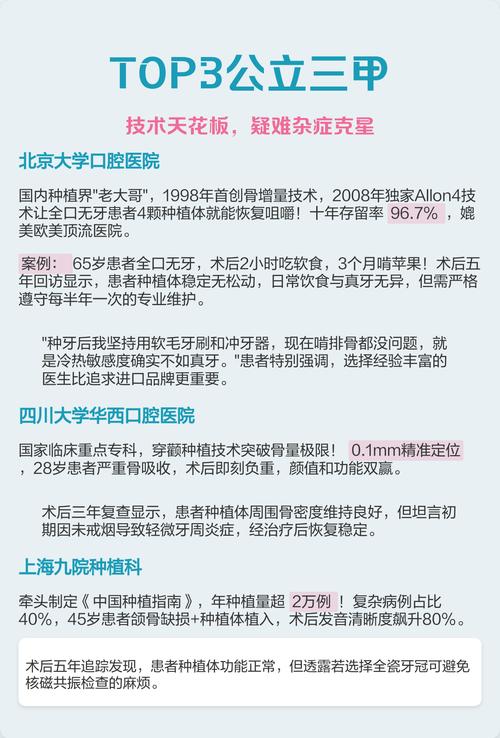 广州种植牙哪家好？选对牙科医院看这3点